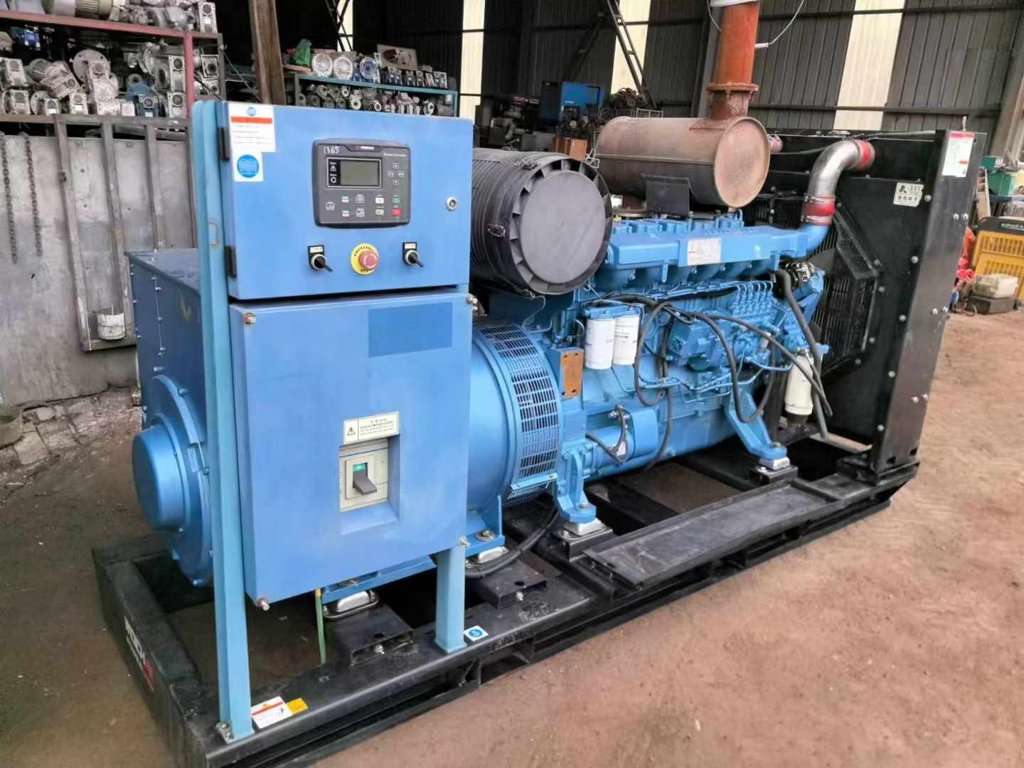 贡嘎500kW 柴油发电机组可带动设备功率的计算公式是什么?